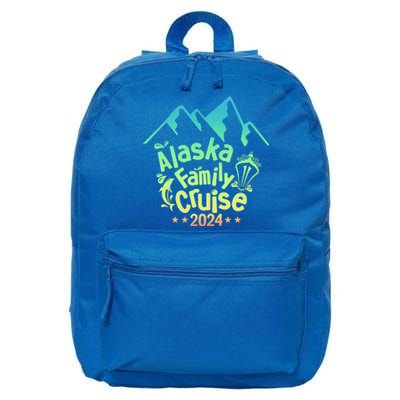 Alaska Cruise 2024 Matching Family Cruise Group Alaska 2024 Cute Gift 16 in Basic Backpack