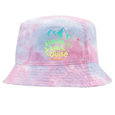 Alaska Cruise 2024 Matching Family Cruise Group Alaska 2024 Cute Gift Tie-Dyed Bucket Hat