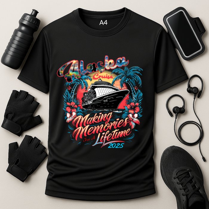 Alaska Cruise 2025 Making Memories Together Matching Family Cooling Performance Crew T-Shirt