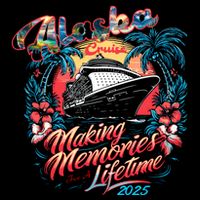 Alaska Cruise 2025 Making Memories Together Matching Family Cooling Performance Crew T-Shirt