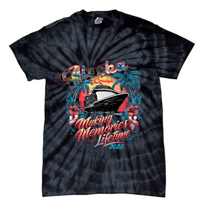 Alaska Cruise 2025 Making Memories Together Matching Family Tie-Dye T-Shirt