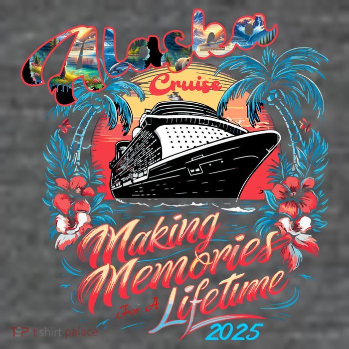 Alaska Cruise 2025 Making Memories Together Matching Family Women's V-Neck T-Shirt