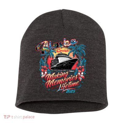 Alaska Cruise 2025 Making Memories Together Matching Family Short Acrylic Beanie
