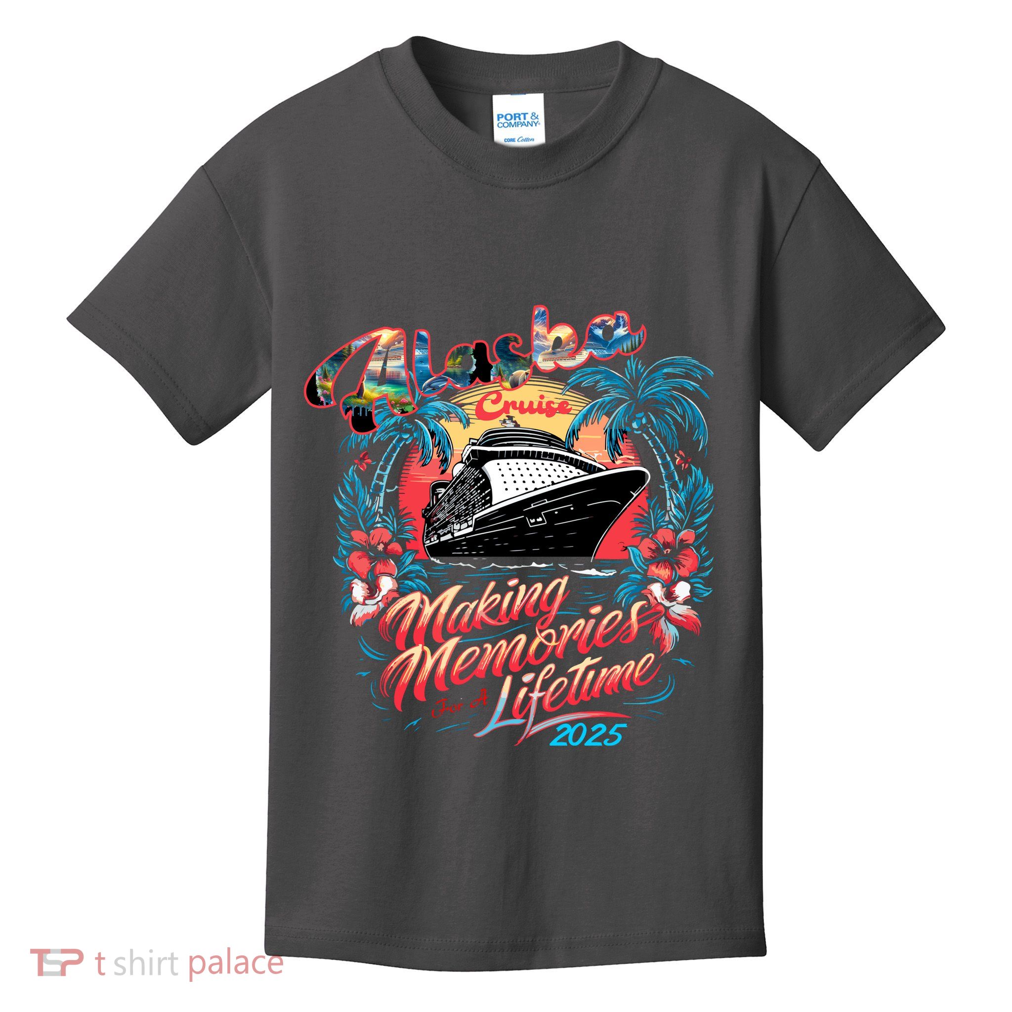 Alaska Cruise 2025 Making Memories Together Matching Family Kids T-Shirt