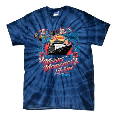 Alaska Cruise 2025 Making Memories Together Matching Family Tie-Dye T-Shirt