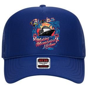 Alaska Cruise 2025 Making Memories Together Matching Family High Crown Mesh Back Trucker Hat