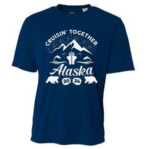 Alaska Cruise 2024 Family Summer Vacation Travel Matching Cooling Performance Crew T-Shirt