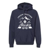 Alaska Cruise 2024 Family Summer Vacation Travel Matching Premium Hoodie