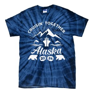 Alaska Cruise 2024 Family Summer Vacation Travel Matching Tie-Dye T-Shirt