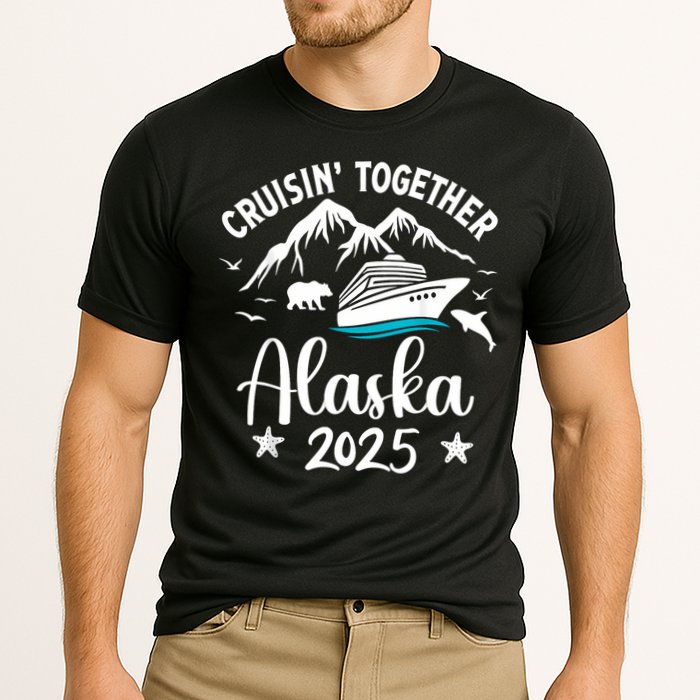 Alaska Cruise 2025 Family Summer Vacation Travel Matching Cooling Performance Crew T-Shirt
