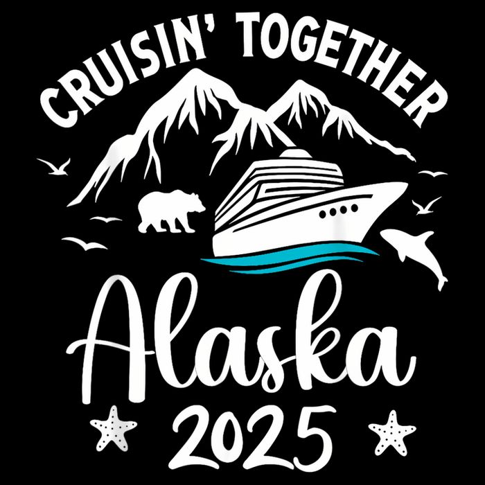Alaska Cruise 2025 Family Summer Vacation Travel Matching Cooling Performance Crew T-Shirt