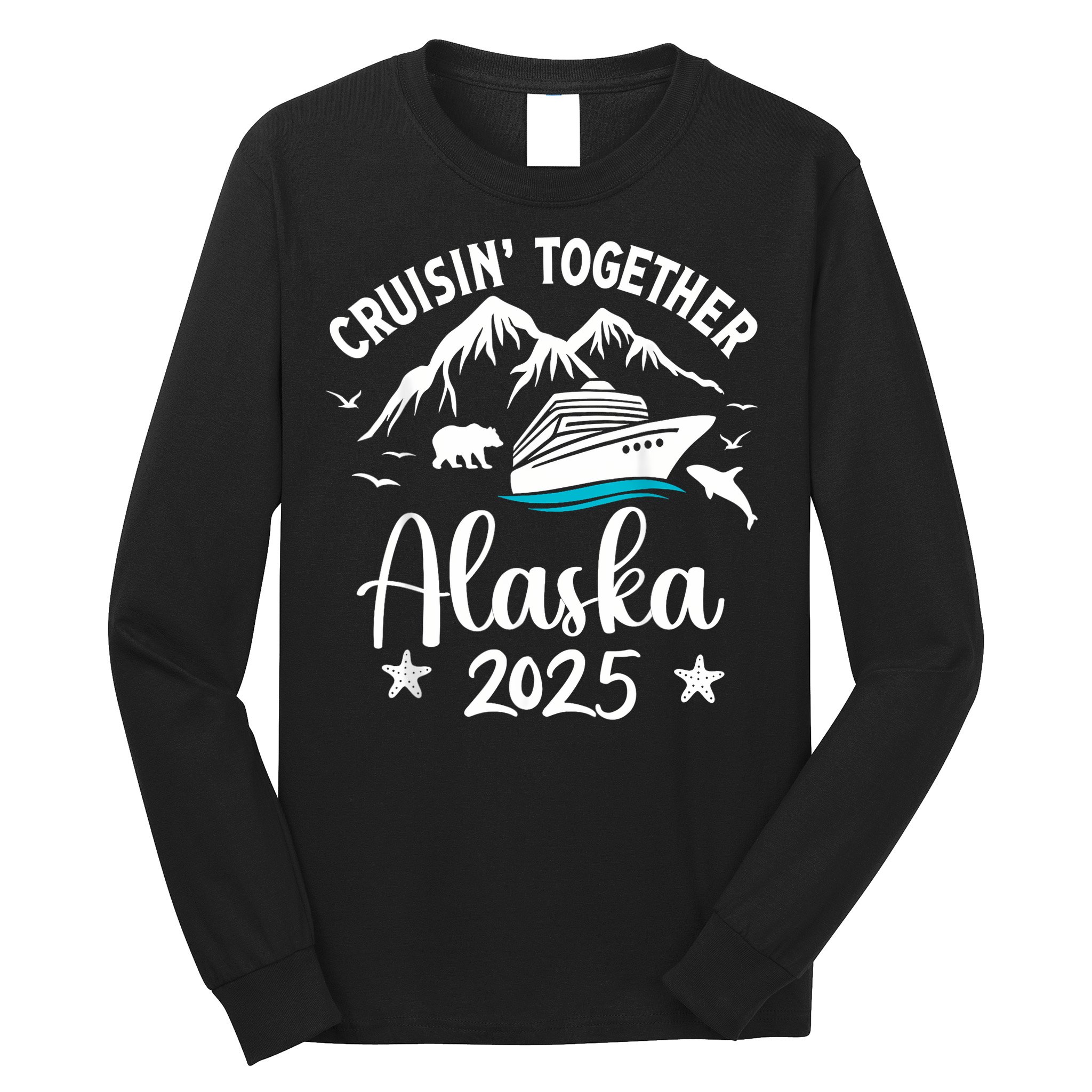 Alaska Cruise 2025 Family Summer Vacation Travel Matching Long Sleeve Shirt
