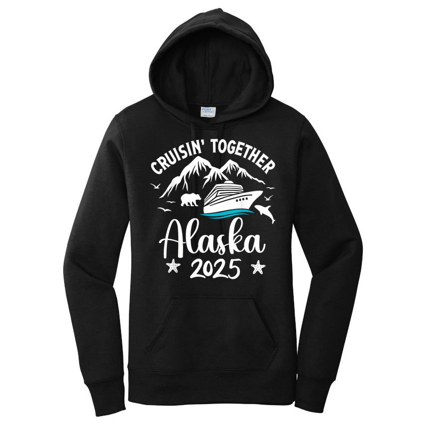 Alaska Cruise 2025 Family Summer Vacation Travel Matching Women's Pullover Hoodie