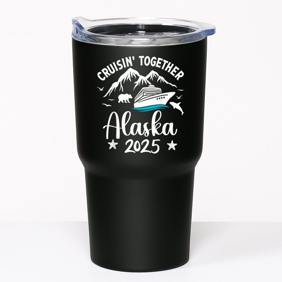 Alaska Cruise 2025 Family Summer Vacation Travel Matching Tumbler
