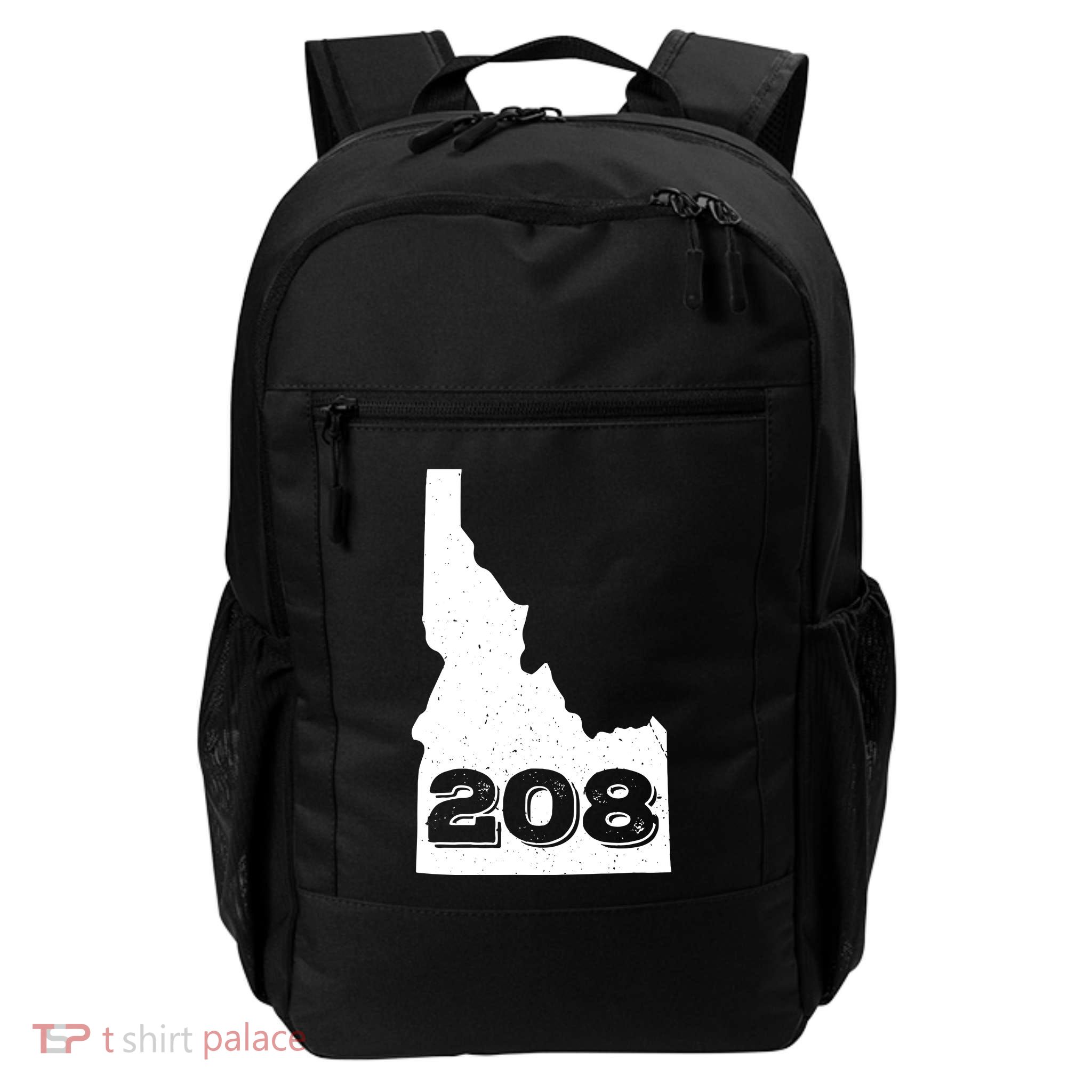 Area Code 208 Boise Idaho Funny Home State Gift Backpack