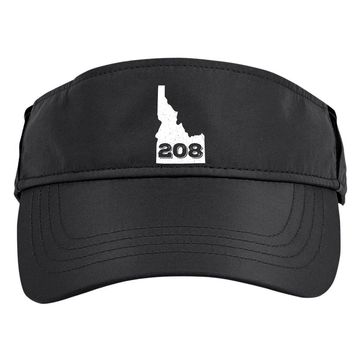 Area Code 208 Boise Idaho Funny Home State Gift Adult Drive Performance Visor