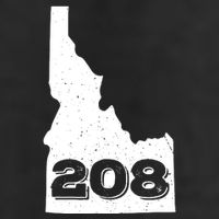 Area Code 208 Boise Idaho Funny Home State Gift Adult Drive Performance Visor