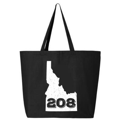 Area Code 208 Boise Idaho Funny Home State Gift 25L Jumbo Tote