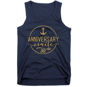 Anniversary Cruise 30 30 years Wedding Anniversary Tank Top