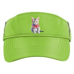 American Cat 4th Of July Cat Patriotic Cats Egyptian Mau Kitten Adult Drive Performance Visor