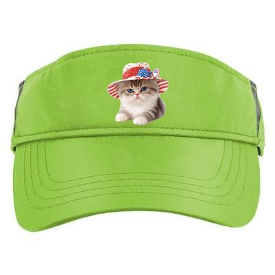 American Cat 4th Of July Cat Patriotic Cats Exotic Shorthair Kitten Adult Drive Performance Visor