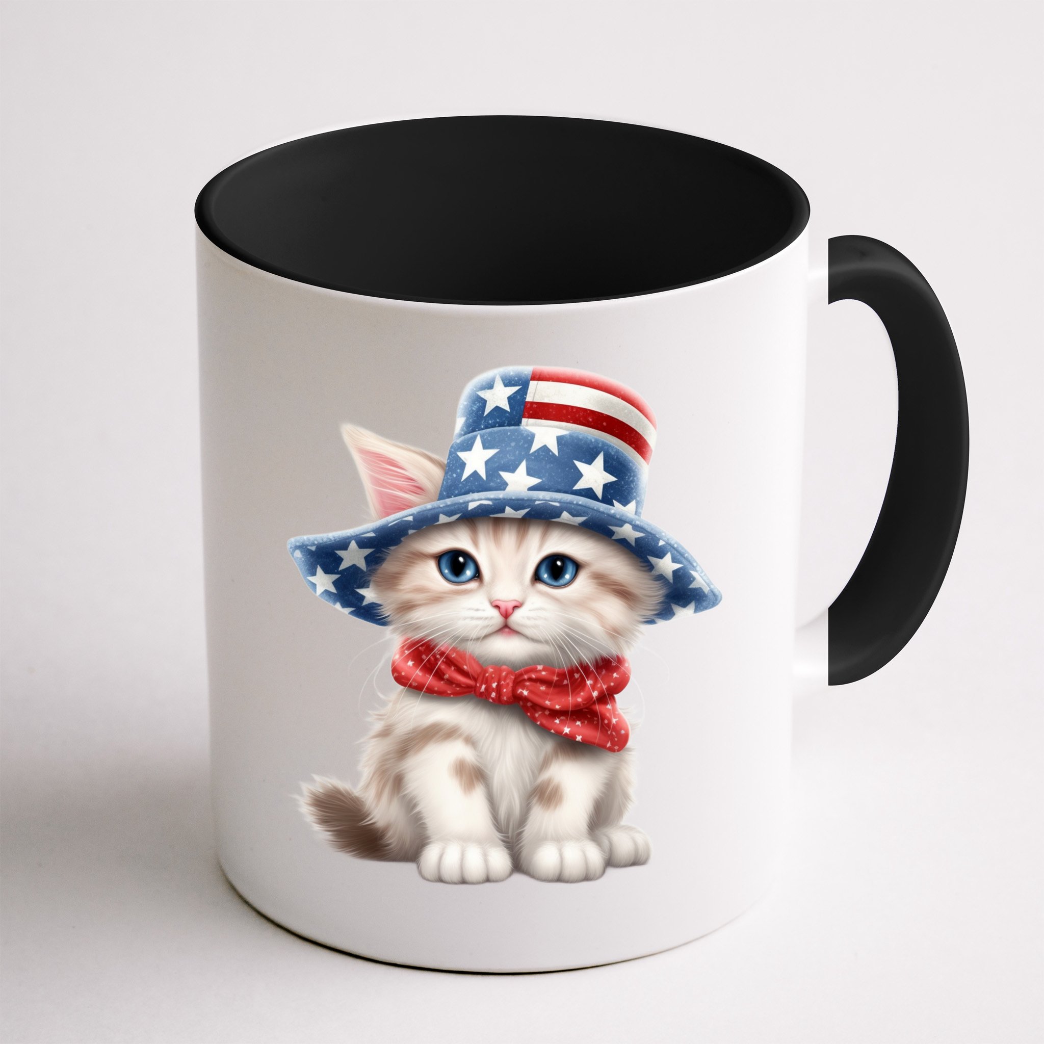 American Cat 4th Of July Cat Patriotic Cats Savannah Kitten Mug