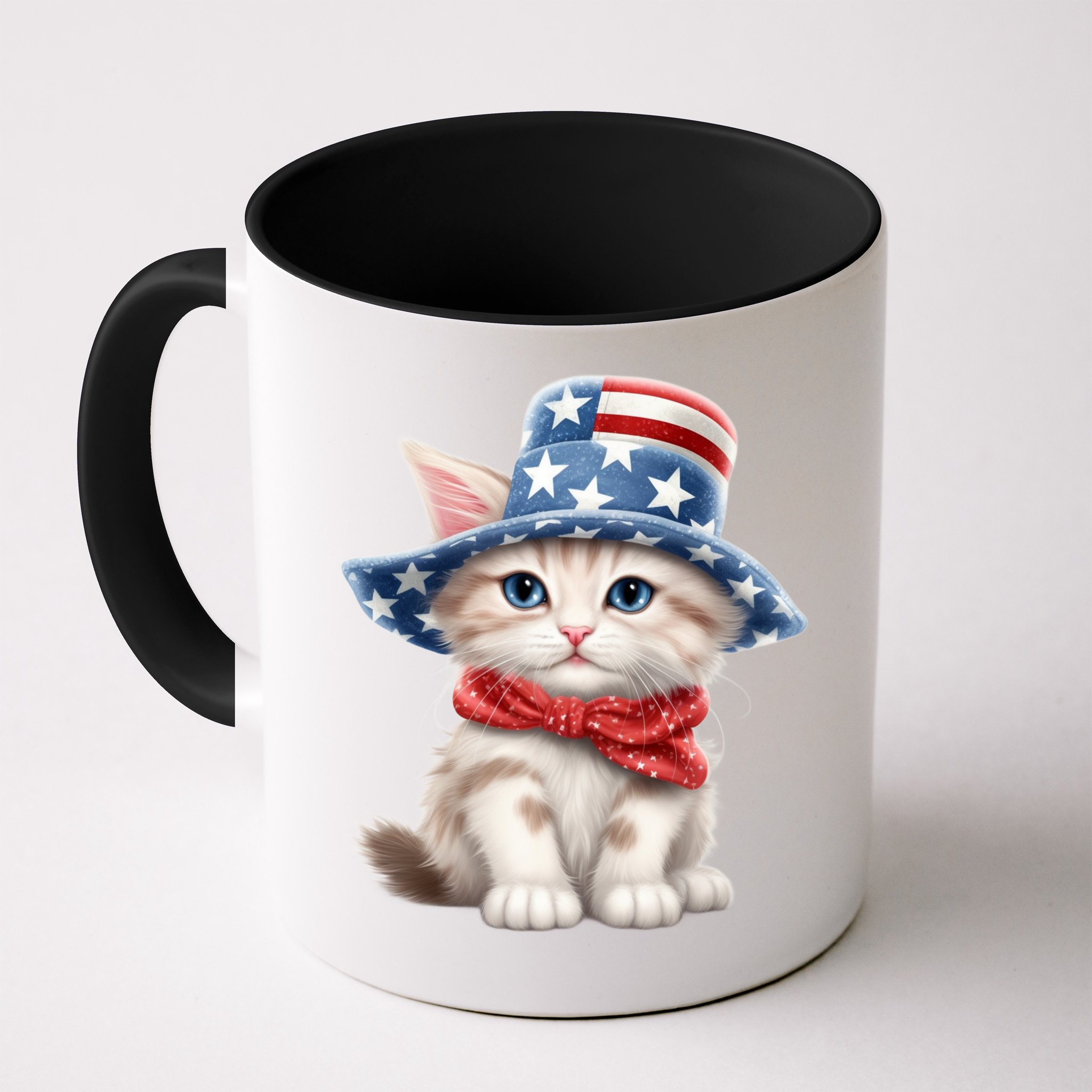 American Cat 4th Of July Cat Patriotic Cats Savannah Kitten Mug