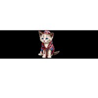 American Cat 4th Of July Cat Patriotic Cats Somali Kitten Bumper Sticker