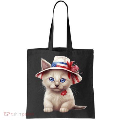 American Cat 4th Of July Cat Patriotic Cats Somali Kitten Bag