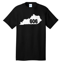 Area Code 606 Pikeville Middlesborough Ky Tall T-Shirt