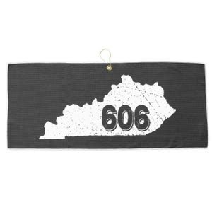 Area Code 606 Pikeville Middlesborough Ky Large Microfiber Waffle Golf Towel