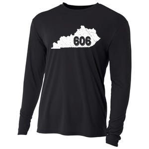 Area Code 606 Pikeville Middlesborough Ky Cooling Performance Long Sleeve Crew