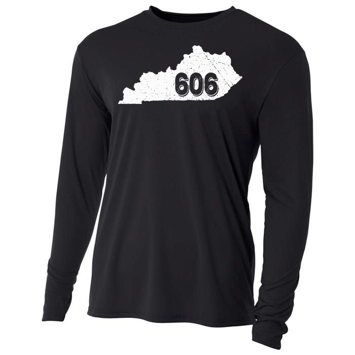 Area Code 606 Pikeville Middlesborough Ky Cooling Performance Long Sleeve Crew