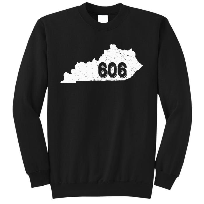 Area Code 606 Pikeville Middlesborough Ky Tall Sweatshirt