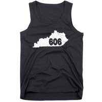 Area Code 606 Pikeville Middlesborough Ky Tank Top