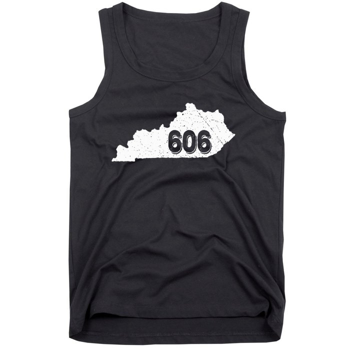 Area Code 606 Pikeville Middlesborough Ky Tank Top