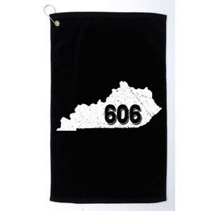 Area Code 606 Pikeville Middlesborough Ky Platinum Collection Golf Towel