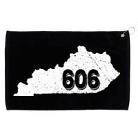 Area Code 606 Pikeville Middlesborough Ky Grommeted Golf Towel