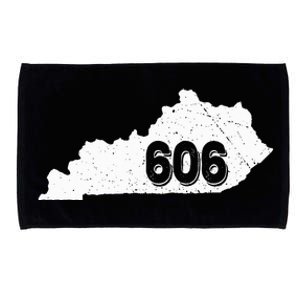 Area Code 606 Pikeville Middlesborough Ky Microfiber Hand Towel