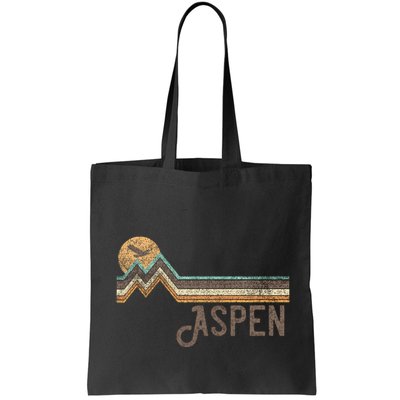 Aspen Colorado 70s 80s Retro Style Vintage Distressed Bag