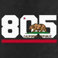 Area Code 805 Santa Barbara California Cool Comfort Performance Bucket Hat