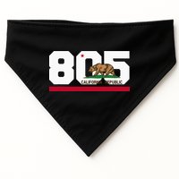 Area Code 805 Santa Barbara California USA-Made Doggie Bandana