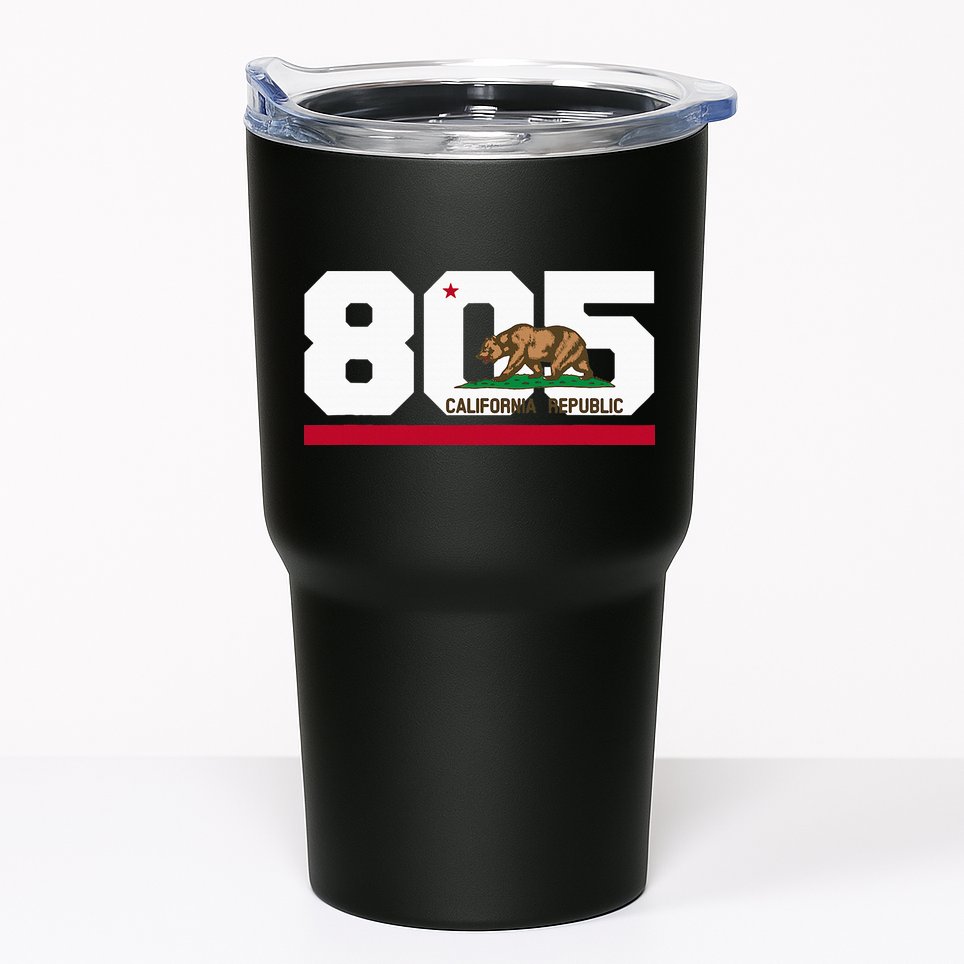 Area Code 805 Santa Barbara California Tumbler