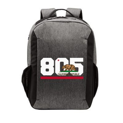 Area Code 805 Santa Barbara California Vector Backpack