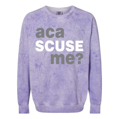 Aca Scuse Me Colorblast Crewneck Sweatshirt