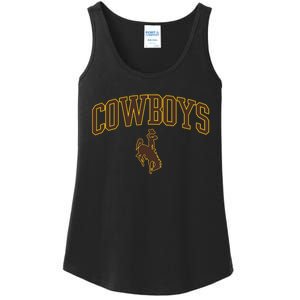 Apparel Cowboys Arch & Logo Ladies Essential Tank