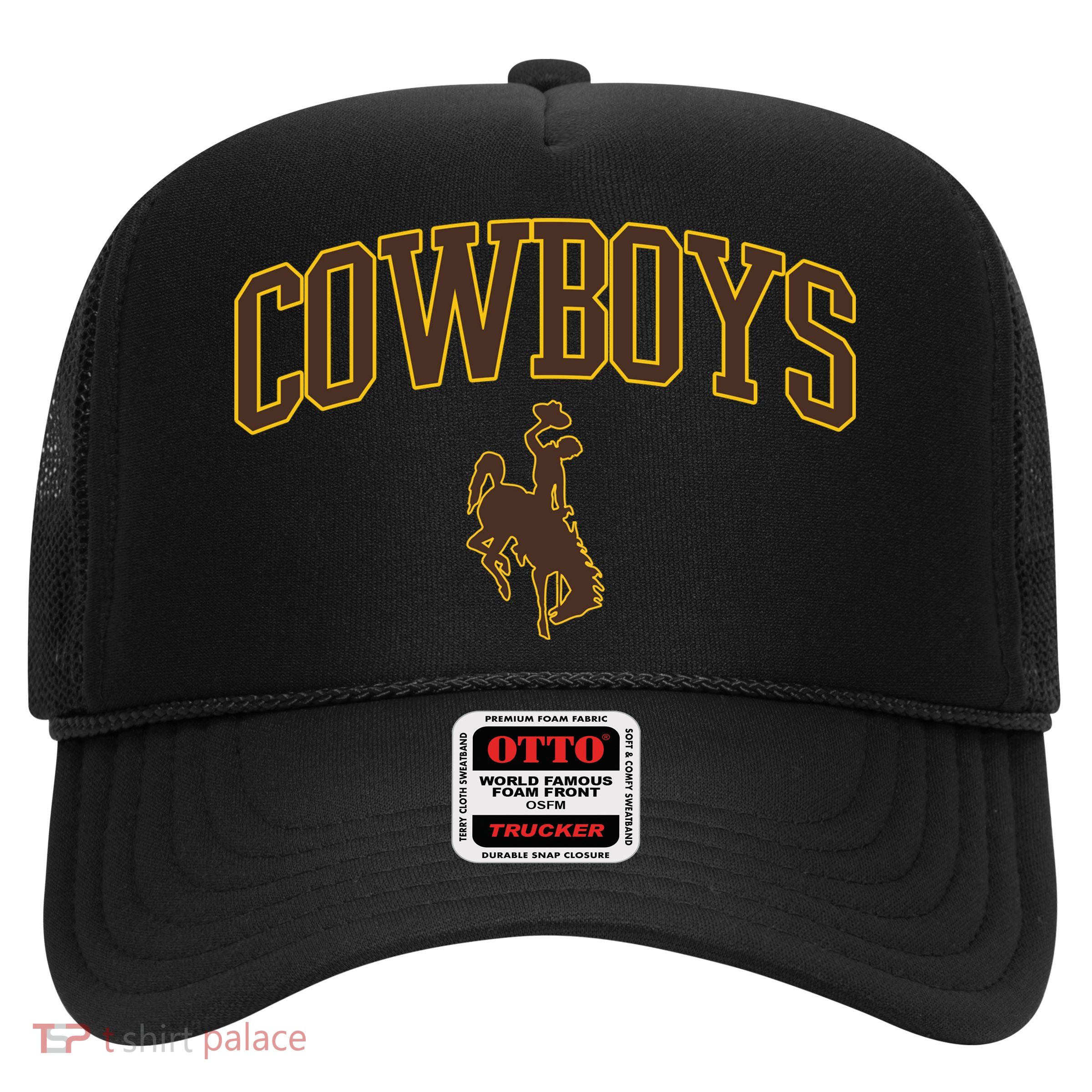 Apparel Cowboys Arch & Logo Trucker Hat