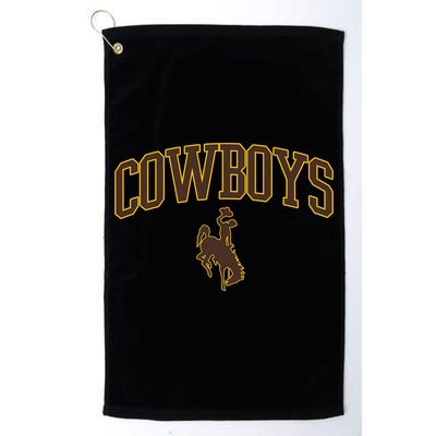 Apparel Cowboys Arch & Logo Platinum Collection Golf Towel