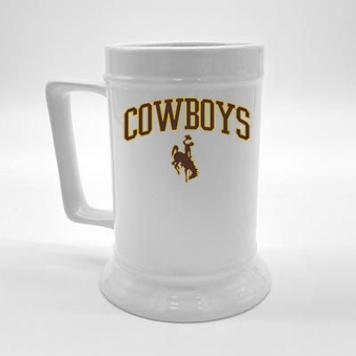 Apparel Cowboys Arch & Logo Beer Stein