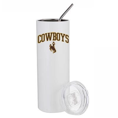 Apparel Cowboys Arch & Logo Stainless Steel Tumbler